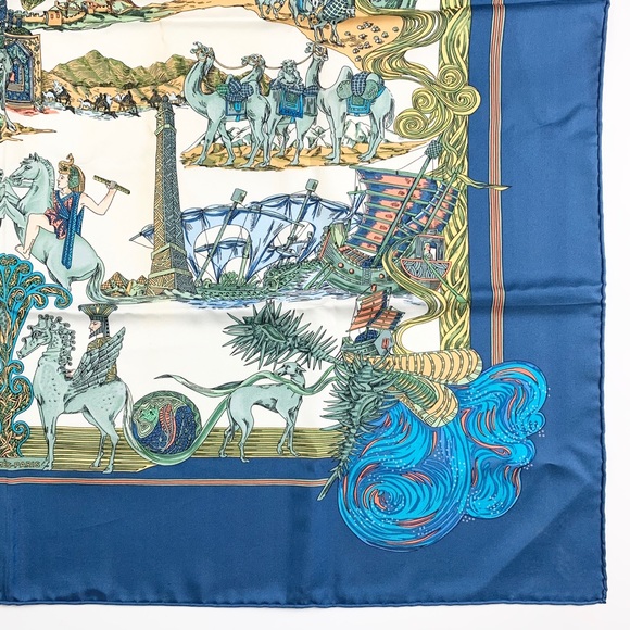 Hermès “Au FIL de la SOIE” Scarf - Picture 8 of 10